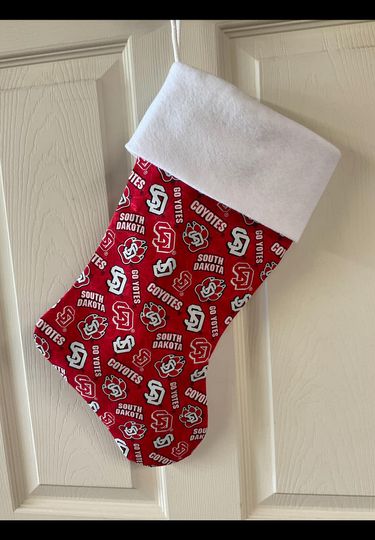 South Dakota Coyotes Christmas Stocking