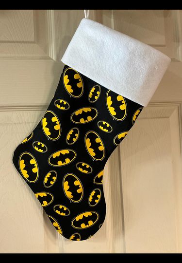 Batman Christmas Stocking