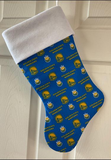 Golden State Warriors Christmas Stocking
