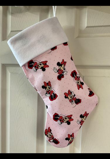 Minnie Christmas Stocking