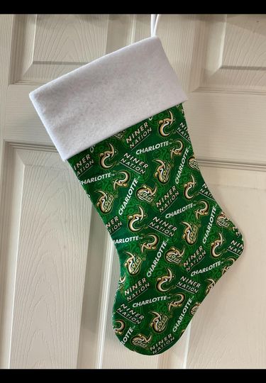 Charlotte 49ers Christmas Stocking
