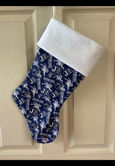 Jackson  State university  Christmas Stocking