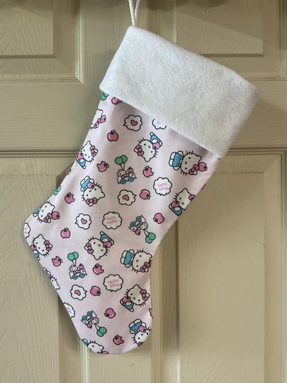 Hello Kitty (Lt Pink) Christmas Stocking