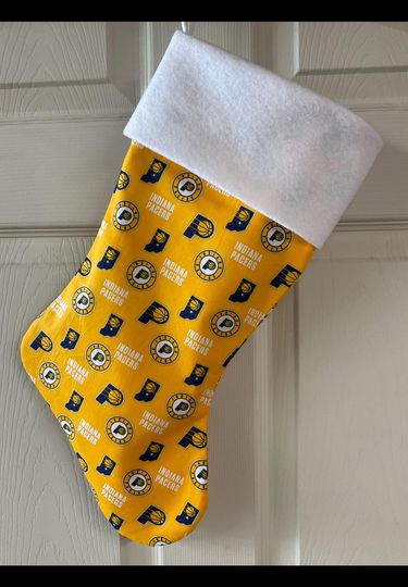 Indiana Pacers Christmas Stocking