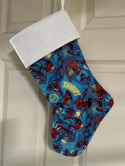 Spider Man Christmas Stocking