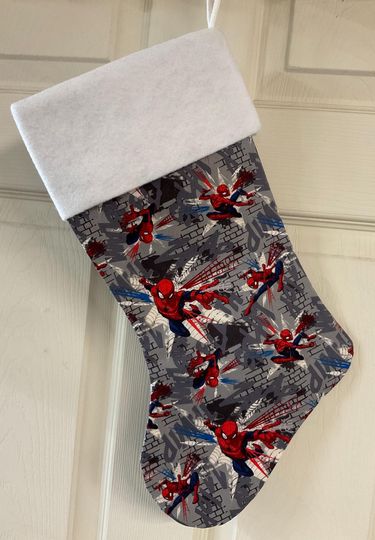 Spider Man Christmas Stocking