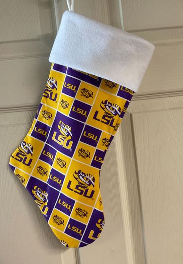 LSU Christmas Stocking