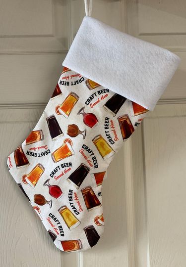 Craft Beer Christmas Stocking