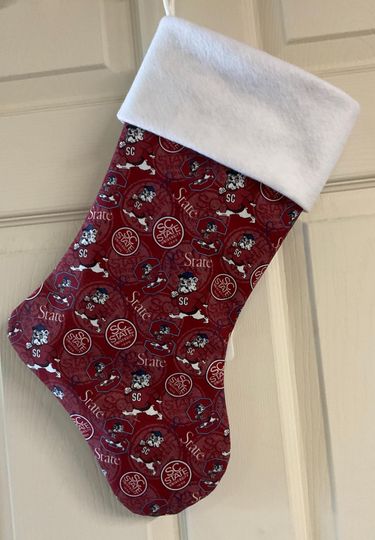 SC Bulldogs Christmas Stocking