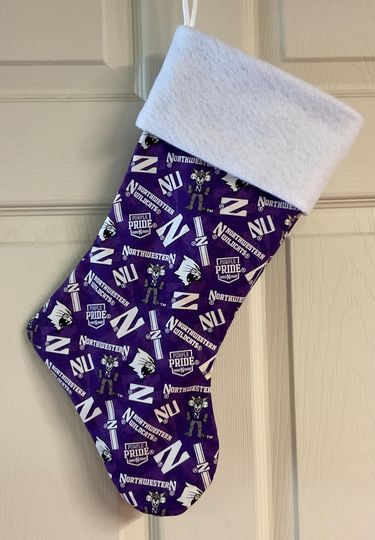 Northwestern Wildcats Christmas Stocking