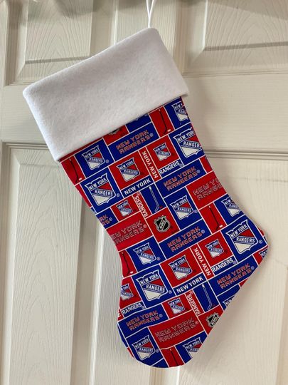 NY Rangers Christmas Stocking