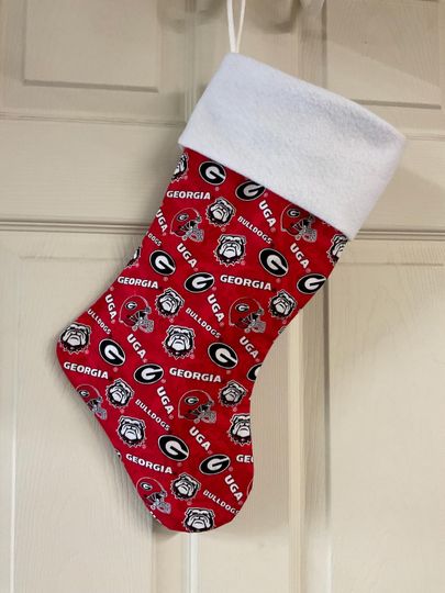 GA bulldogs Christmas Stocking