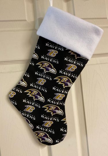 Baltimore Ravens Christmas Stocking