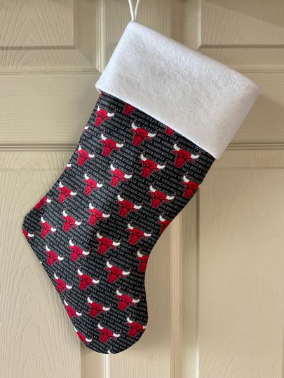 Chicago Bulls Christmas Stocking