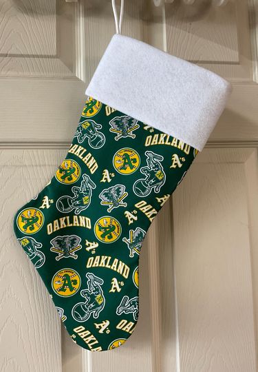 Oakland Athletics Christmas Stocking