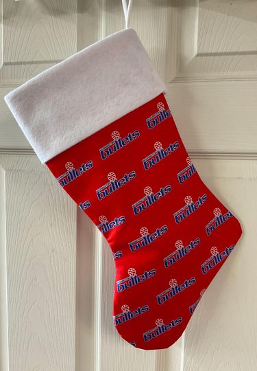 Washington Bullet  Christmas Stocking