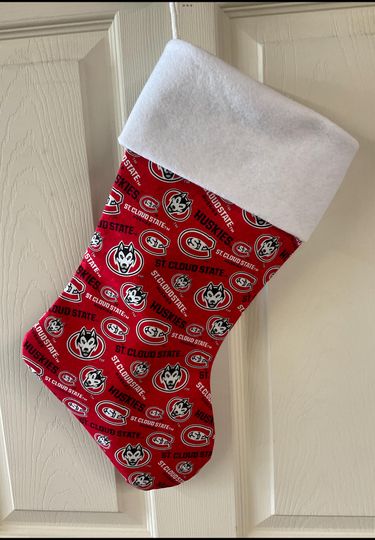Saint Cloud Statr Christmas Stocking