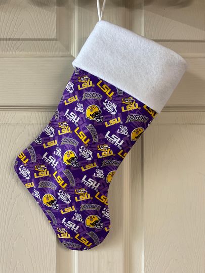LSU  Christmas Stocking