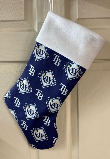 Tampa Bay Rays Christmas Stocking