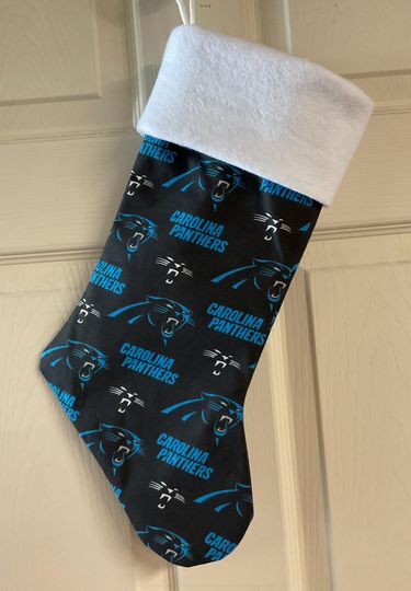 Carolina Panthers Christmas Stocking