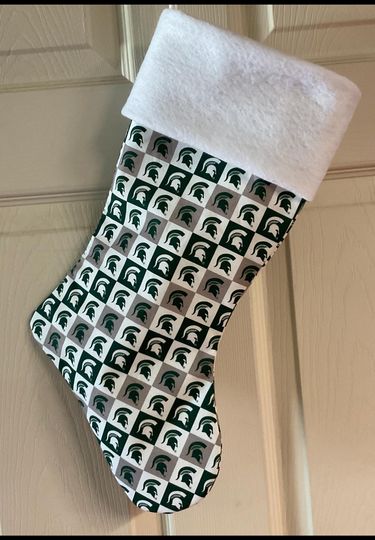 Michigan State Christmas Stocking