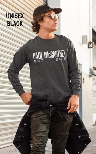 P mccartney Got Back Tour Long Sleeve T-Shirt