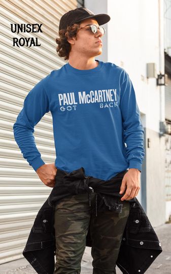 P mccartney Got Back Tour Long Sleeve T-Shirt