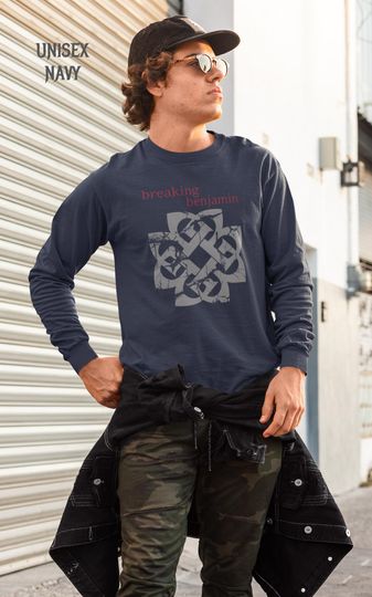 Breaking Benjamin Long Sleeve Band Shirt | Tour Edition | Grunge Rock Merch for Music Lovers