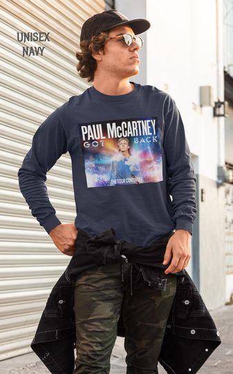 P mccartney Got Back Tour Long Sleeve T-Shirt