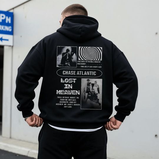 Chase Atlantic Hoodie - Album Back Design - Unisex Music Lover Hoodie - Christmas Gift