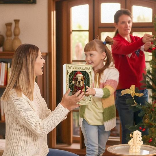 Dog Advent Calendar: 2D Acrylic Dog Lovers