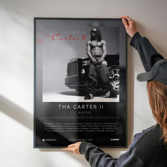 Tha Carter II - Lil Wayne - Premium Poster - Unframed