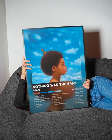Nothing Was The Same - Drake - Premium Semi-Gloss Poster - Unframed