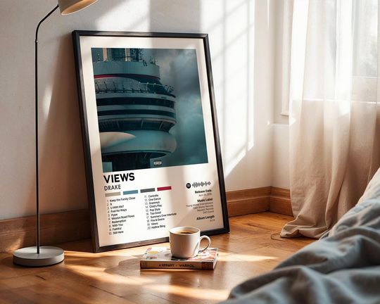 Views - Drake - Premium Semi-Gloss Poster - Unframed