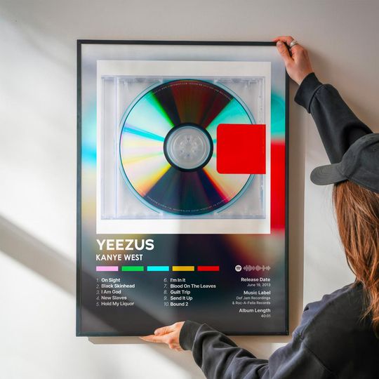 Yeezus - Kanye West - Premium Semi-Gloss Poster - Unframed