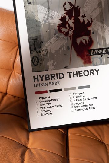 Hybrid Theory - Linkin Park - Premium Semi-Gloss Poster - Unframed