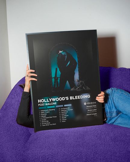 Hollywood's Bleeding - Post Malone - Premium poster - Unframed