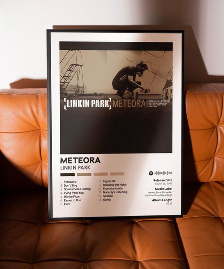 Meteora - Linkin Park - Premium Semi-Gloss Poster - Unframed