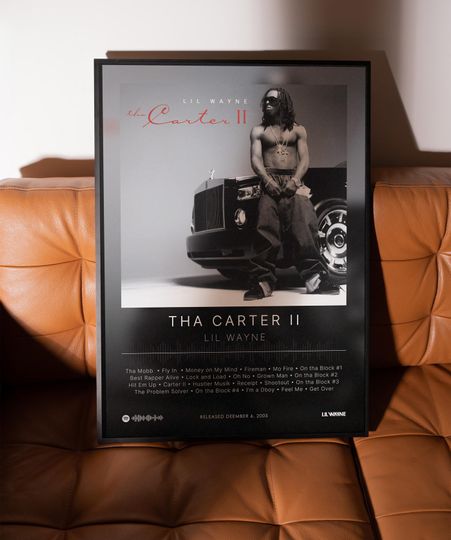 Tha Carter II - Lil Wayne - Premium Poster - Unframed