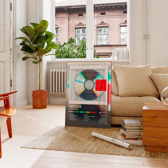 Yeezus - Kanye West - Premium Semi-Gloss Poster - Unframed