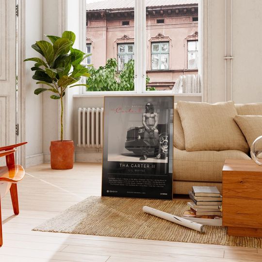 Tha Carter II - Lil Wayne - Premium Poster - Unframed