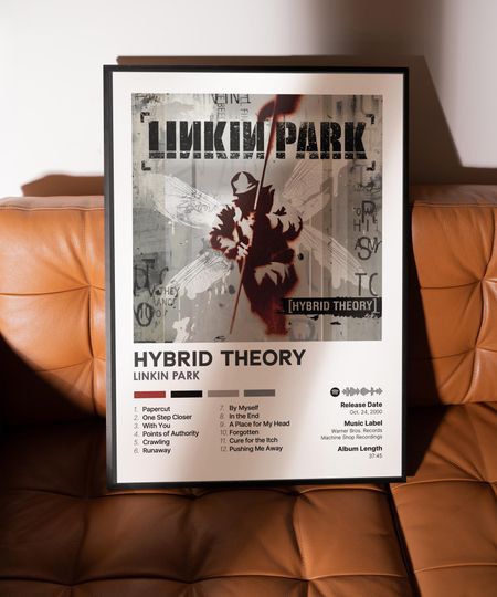 Hybrid Theory - Linkin Park - Premium Semi-Gloss Poster - Unframed