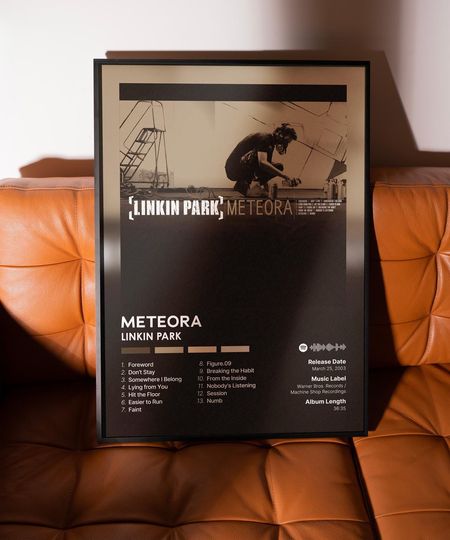 Meteora - Linkin Park - Premium Semi-Gloss Poster - Unframed