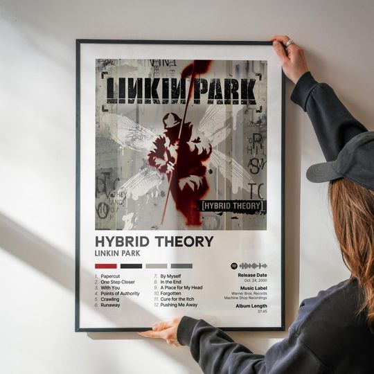 Hybrid Theory - Linkin Park - Premium Semi-Gloss Poster - Unframed