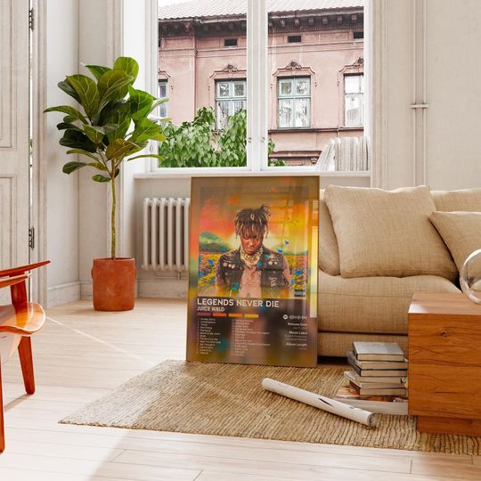 Legends Never Die - 5th Anniversary Edition - Juice Wrld - Premium poster