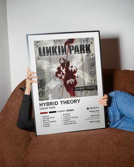 Hybrid Theory - Linkin Park - Premium Semi-Gloss Poster - Unframed