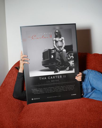 Tha Carter II - Lil Wayne - Premium Poster - Unframed