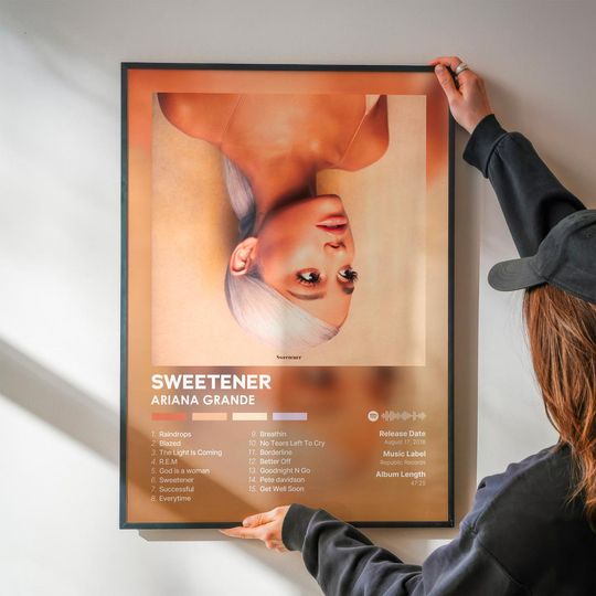 Sweetener - Ariana - Premium Semi-Gloss Poster - Unframed