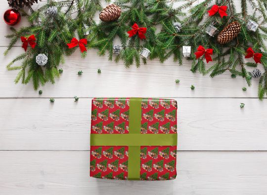 Paw Patrol Holiday Wrapping Paper