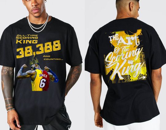 All Time Scoring King 38388 Shirt, Lebron James Shirt